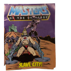 Masters of the Universe Slave CityMOTU HONG KONG Comic Book